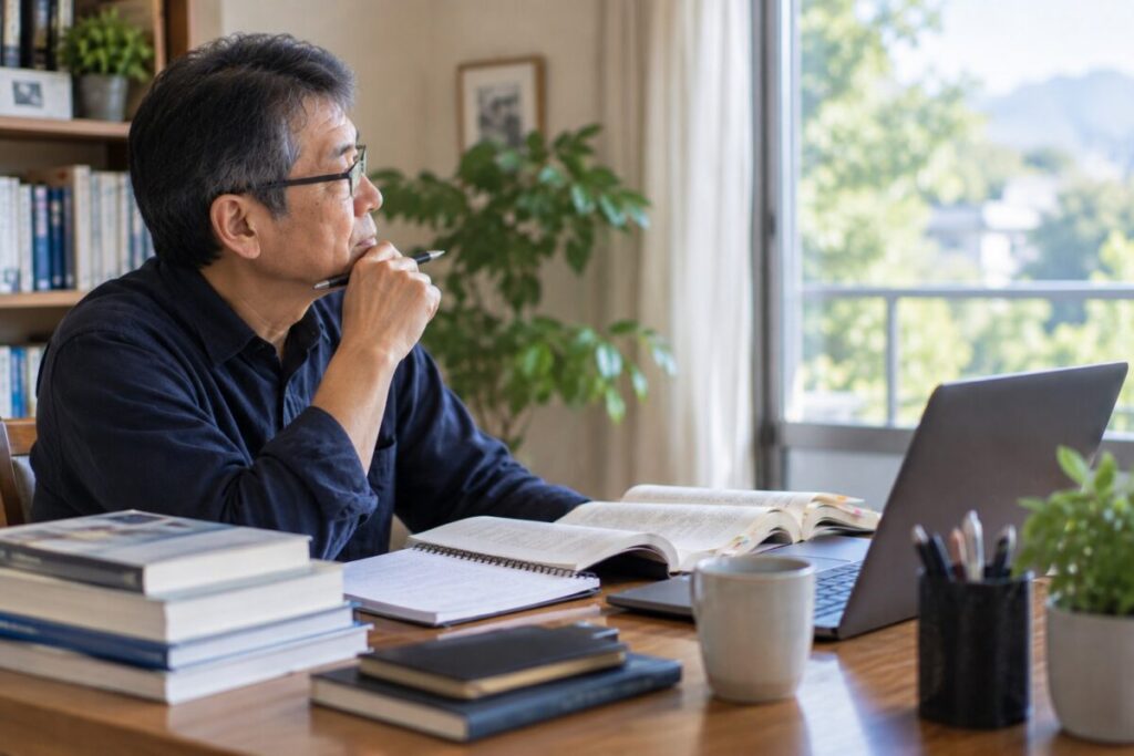 品質課題をきっかけに次の学びを考える60代の日本人エンジニア