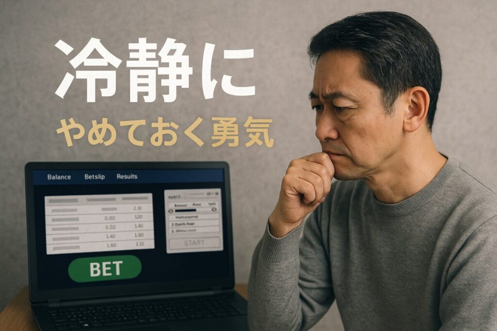 “熱くなる自分”にブレーキをかける瞬間